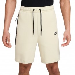 NikeTechFleeceSportswearBroekjeGebrokenWitZwart
