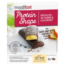 ModifastProteinShapeReepPureWitteChocolade6x31gr
