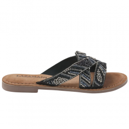 LazamaniLazamani-75337SlippersDamesZwart-Maat36