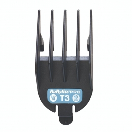 BabylissPRO4ArtistsTrimmerFullMetalSkelletonTrimerCuttingGuideZwart10mm