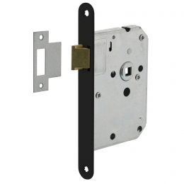 Intersteelloopslotmetzwartevoorplaat20x175mm