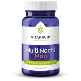 GratisVerzendingVitakruidMultiNachtMan30tabletten