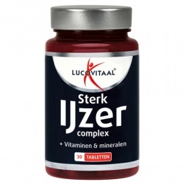 GratisVerzending4xLucovitaalSterkIJzerComplex30tabletten