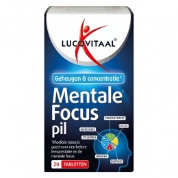 GratisVerzending3xLucovitaalMentaleFocusPil20tabletten