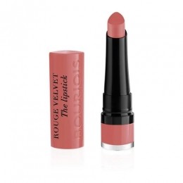BourjoisRougeVelvetTheLipstick02FlamingRose24gram