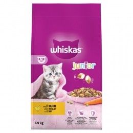 6xWhiskasJuniorKattenbrokkenKip19kg