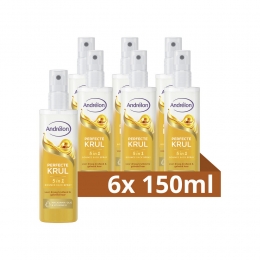 6xAndrlon5-in-1BounceBackSprayPerfecteKrul150ml