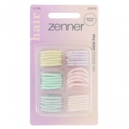 ZennerKidsHaarelastiekenPastel36stuks