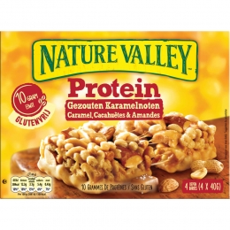 NatureValleyProteineGezoutenKaramelnoten4-pack4stuks