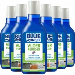 6xBlueWonderVloerreiniger750ml
