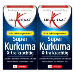 GratisVerzending2xLucovitaalSuperKurkumaX-traKrachtig30capsules