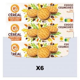 6xCralChocoCrunchies200gr