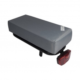 enZoFietskussenBagagedragerkussentjeBIGZilver