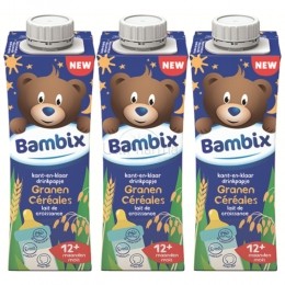 3xBambixDrinkpapGranen12mnd750ml