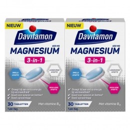 GratisVerzending2xDavitamonMagnesium3in130tabletten