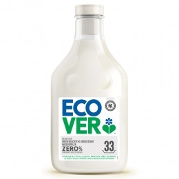 6xEcoverWasverzachterZero33Wasbeurten1liter
