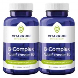 2xVitakruidB-ComplexActiefZonderB690vegacapsules