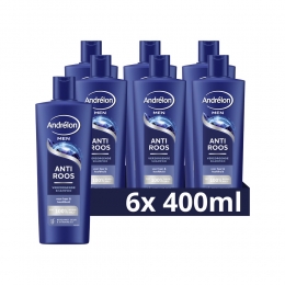 6xAndrlonShampooAnti-roosForMen400ml
