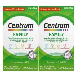 GratisVerzending2xCentrumFamilyMultivitaminen180tabletten