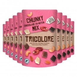 10xVerseKlassenotenChunkyChocoladeenNotenMixTricolore150gr
