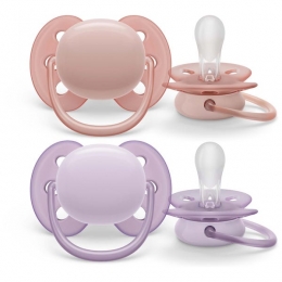 PhilipsAventUltraSoftFopspeen0-6mnd2-pack