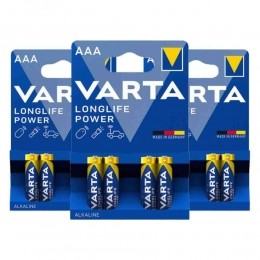 3xVartaLonglifePowerAlkalineBatterijenAAA4stuks