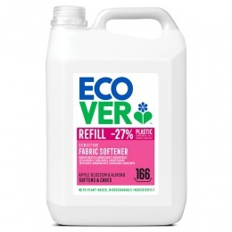 4xEcoverWasverzachterAppelbloesemAmandel166Wasbeurten5liter