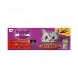 Whiskas1ClassicKattenvoernatvoerSelectieinSaus40x85gr