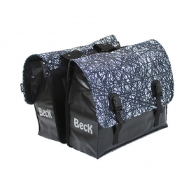 DubbeleFietstasClassicCrosshatch