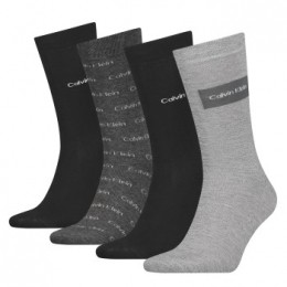 CalvinKlein4stuksMenAllOverLogoGiftboxActie