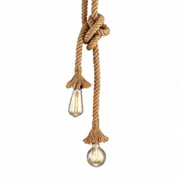 VintageTouwlamp150cmDubbeleFittingE27