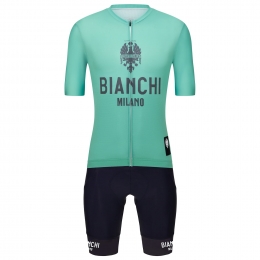 BIANCHIMILANOClassicSetfietsshirtfietsbroekset2artikelenvoor