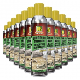 12xHomeDefenseTegenMuggenenVliegenSprayPesticidevrij300ml
