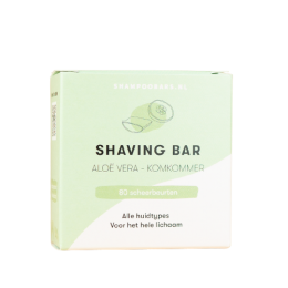 ShampooBarsShavingBarAloeVeraKomkommer60gr