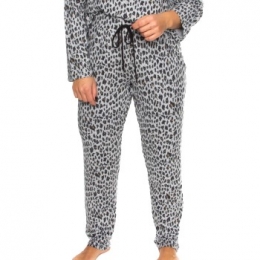 DamellaMelangeBrushedTrousersActie