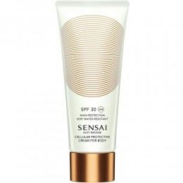 SensaiSilkyBronzeCellularProtectiveBodyCreamSPF30150ml