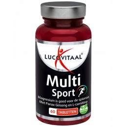 GratisVerzending2xLucovitaalMultiSport60tabletten