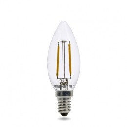 E14LEDFilamentKaarslamp2WWarmWitDimbaar