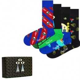 Happysocks4stuksSpaceSocksGiftBoxActie