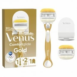 6xGilletteVenusScheersysteemComfortGlideCoconut1set2navulmesjes
