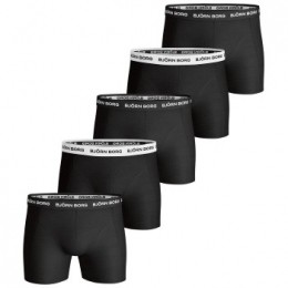 BjrnBorg10stuksEssentialShortsSolidsActie