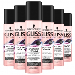 6xGlissSplitEndAntiKlitSpray200ml
