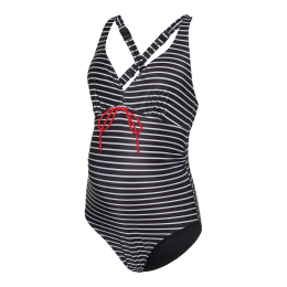 MamaliciousZwangerschapsBadpakPositieBadpakJoseStripeBlack