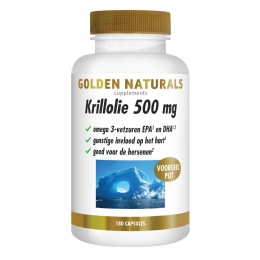GratisVerzendingGoldenNaturalsKrillolie500mg180softgels