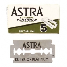 ASTRASuperiorPlatinumDoubleEdgeRazorBlade1X5Stuks