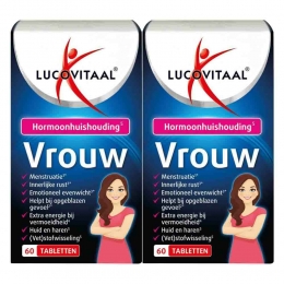 GratisVerzending2xLucovitaalVrouwHormoonsupport60tabletten