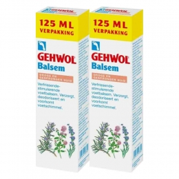2xGehwolBalsemDrogeenGesprongenHuid125ml