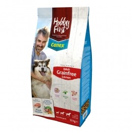HobbyFirstCanexAdultHondenvoerSalmonGrainfree12kg