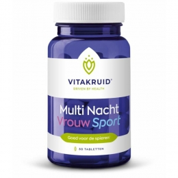 GratisVerzendingVitakruidVrouwSportMultiNacht30tabletten