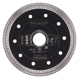 Rhodius303870TOPlineLllDG15Diamantdoorslijpschijf-125X2223X10mm-TegelsKeramiek